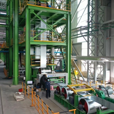 0.4-1.8mmの製鉄業のための1250mm連続的な電流を通すライン プロセス